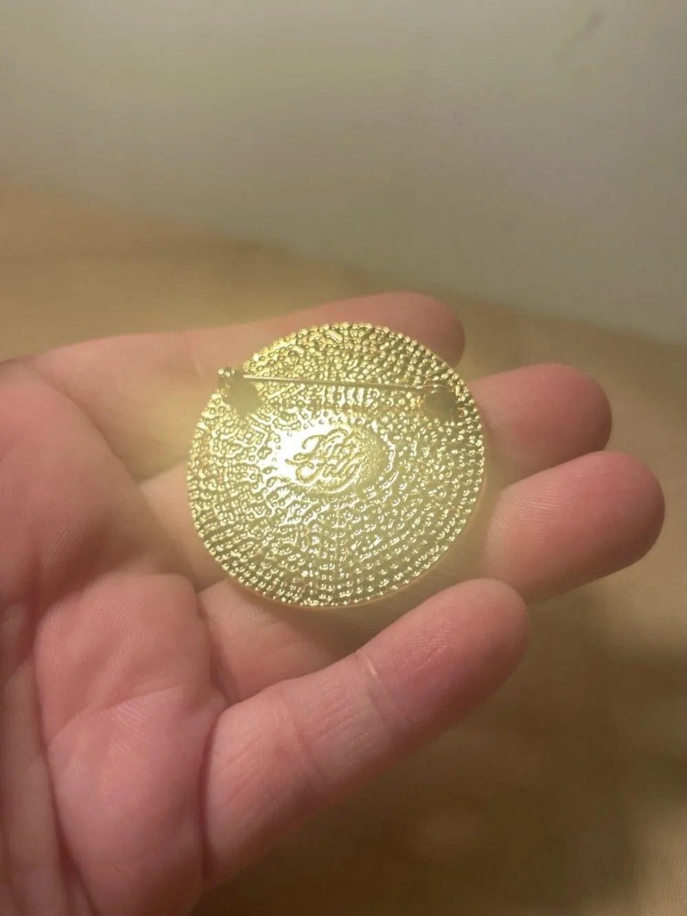 Kirks Folly purple moon brooch